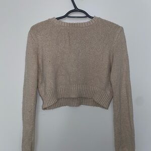 Women's Beige Sweater